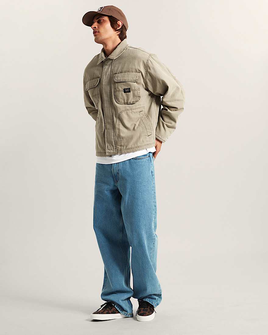 Umber Pigment CanvasJacke VANS Grau ALT5