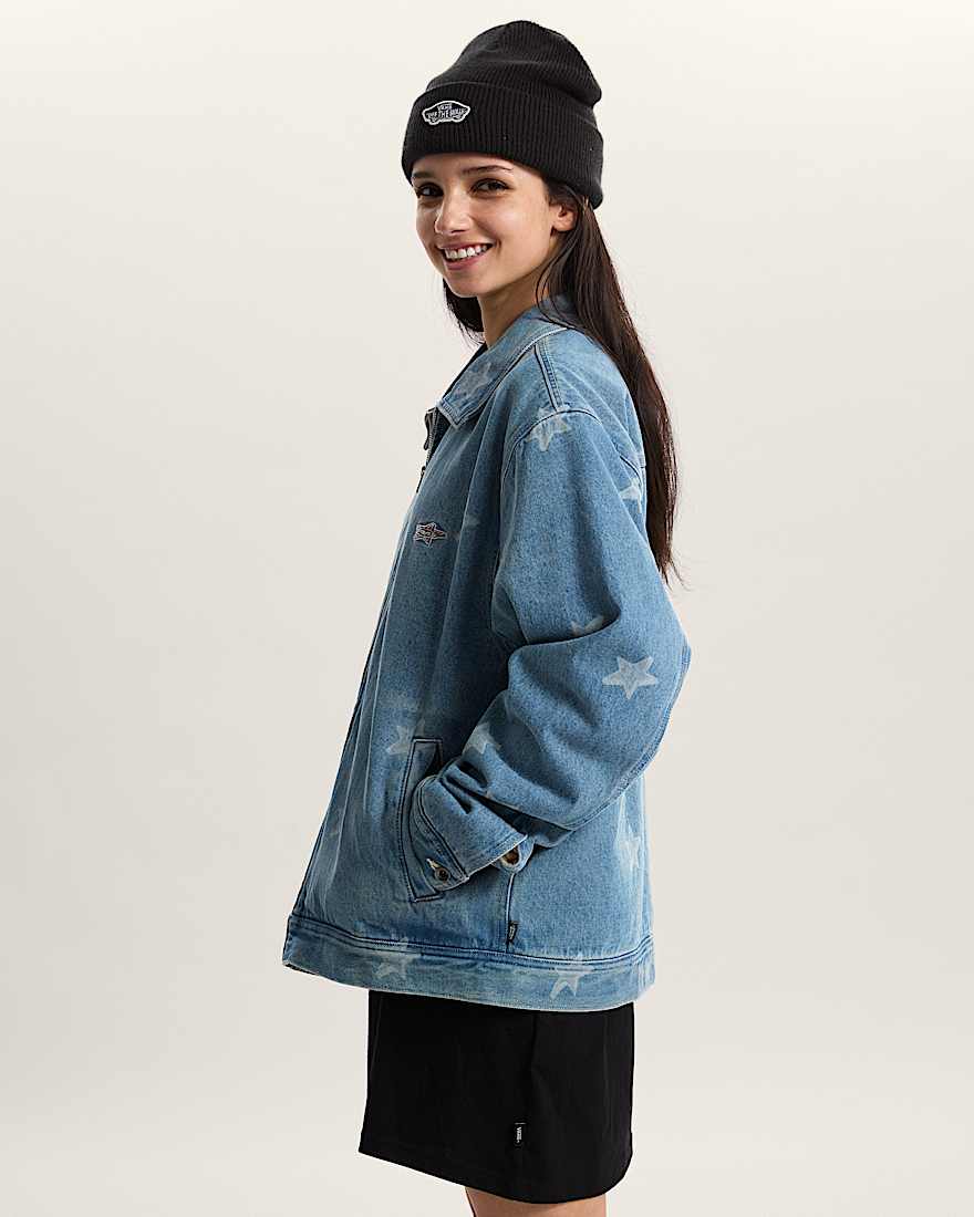 Pomona Denim Station Jacket STONEWASHBLUE VANS Blau ALT9