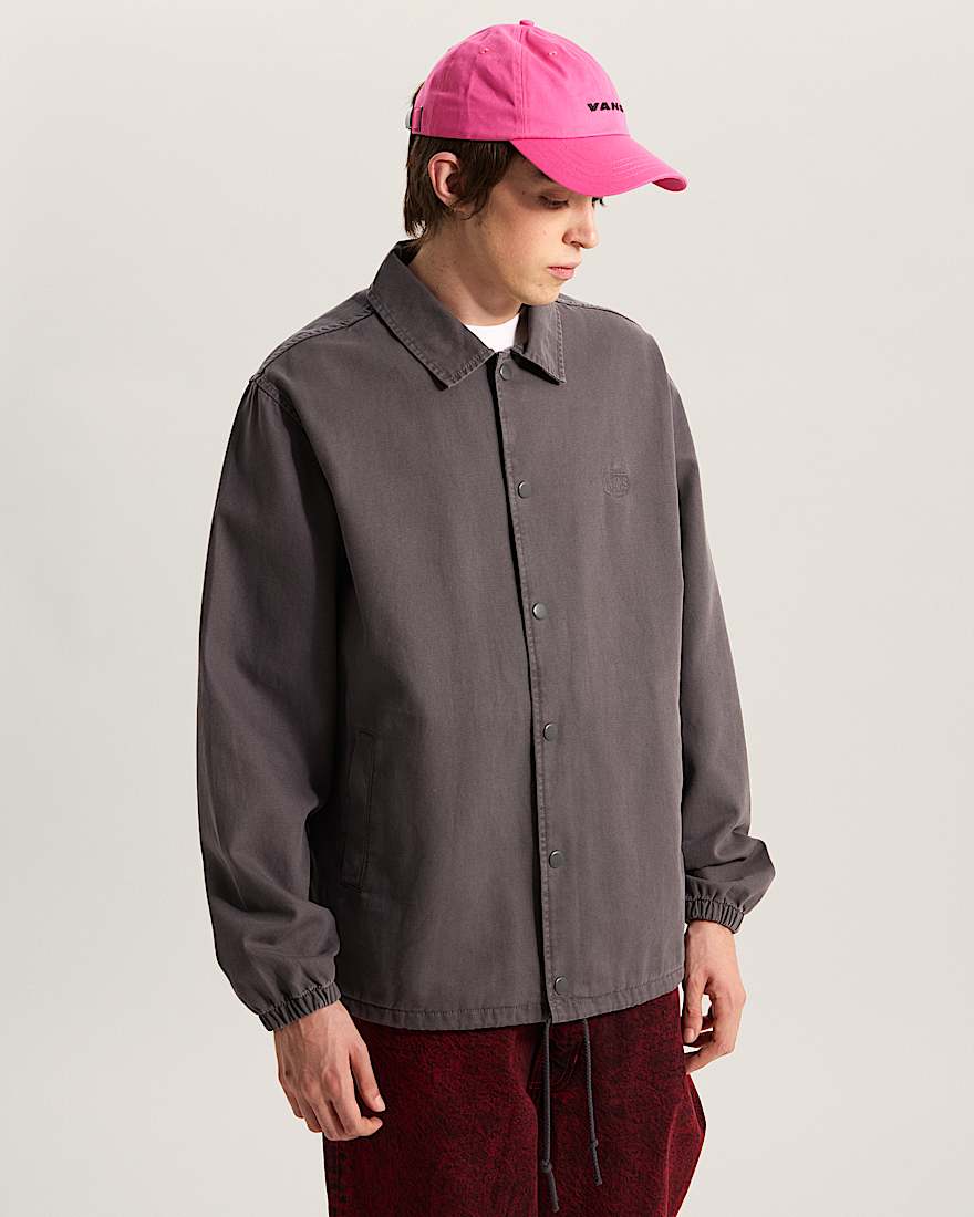 Torrey Pigment CoachJacke aus Canvas VANS Grau ALT2