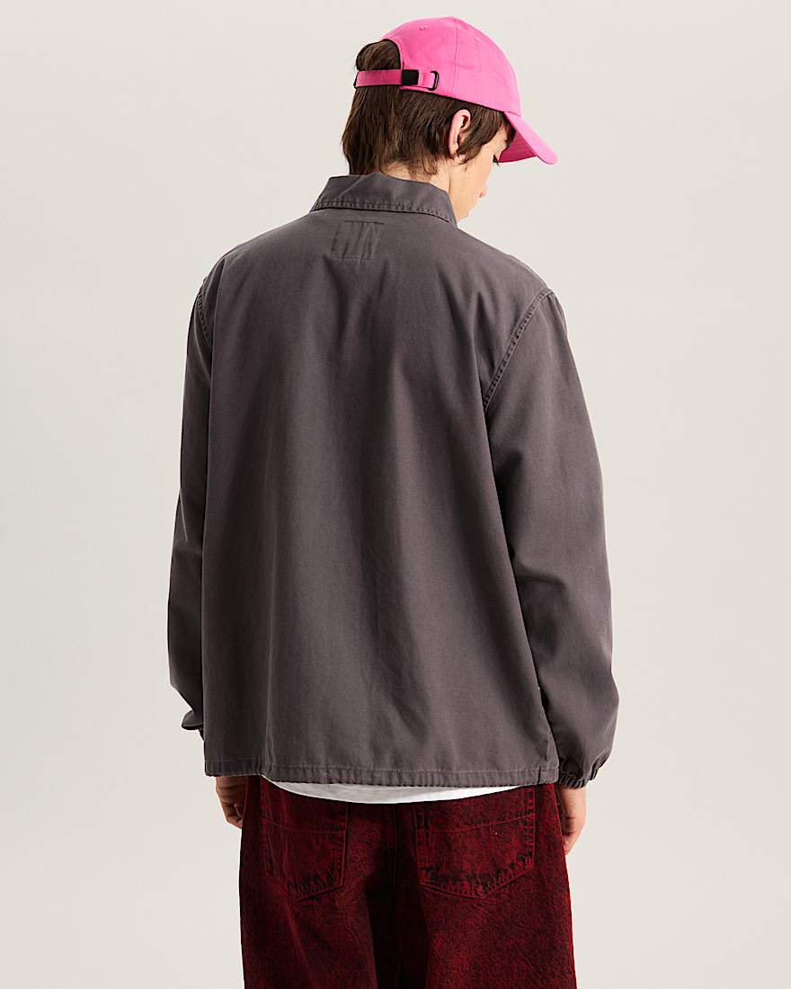 Torrey Pigment CoachJacke aus Canvas VANS Grau ALT3