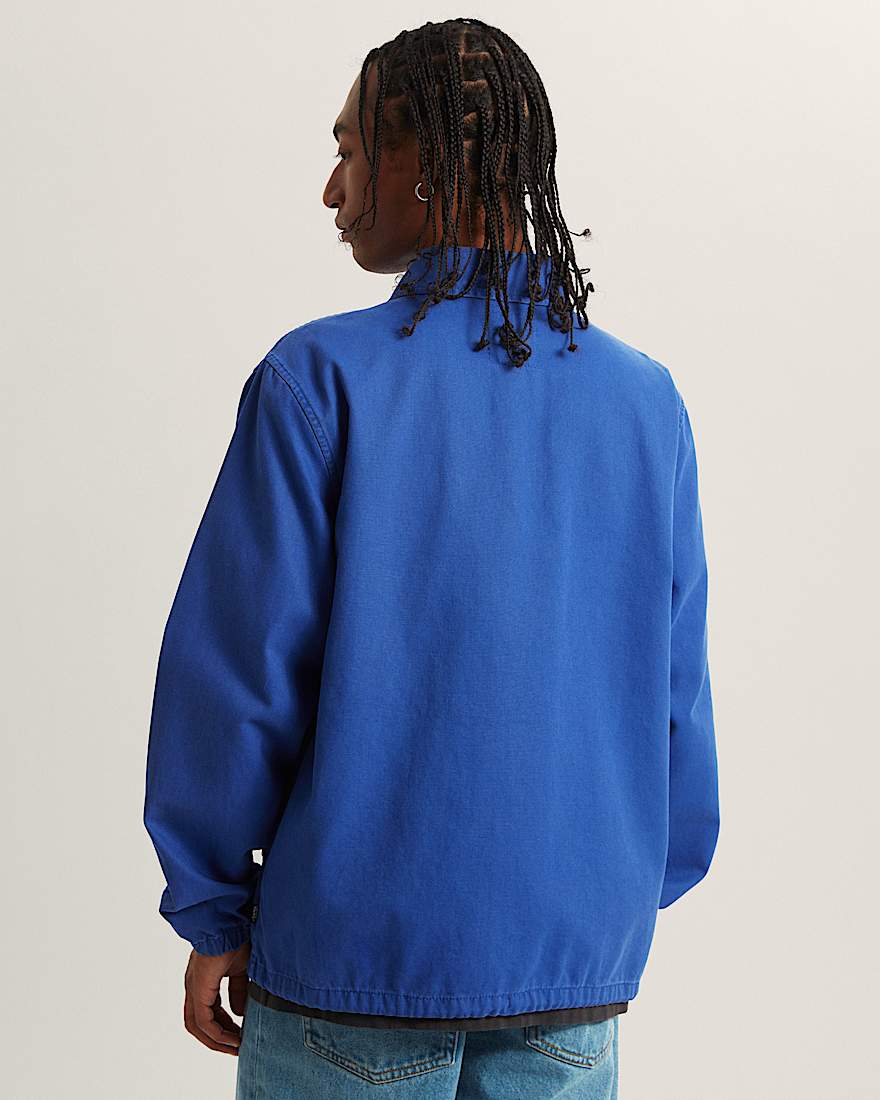 Torrey Pigment CoachJacke aus Canvas VANS Blau ALT3