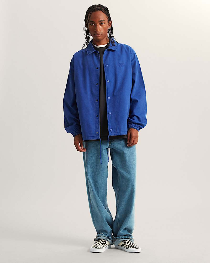 Torrey Pigment CoachJacke aus Canvas VANS Blau ALT5