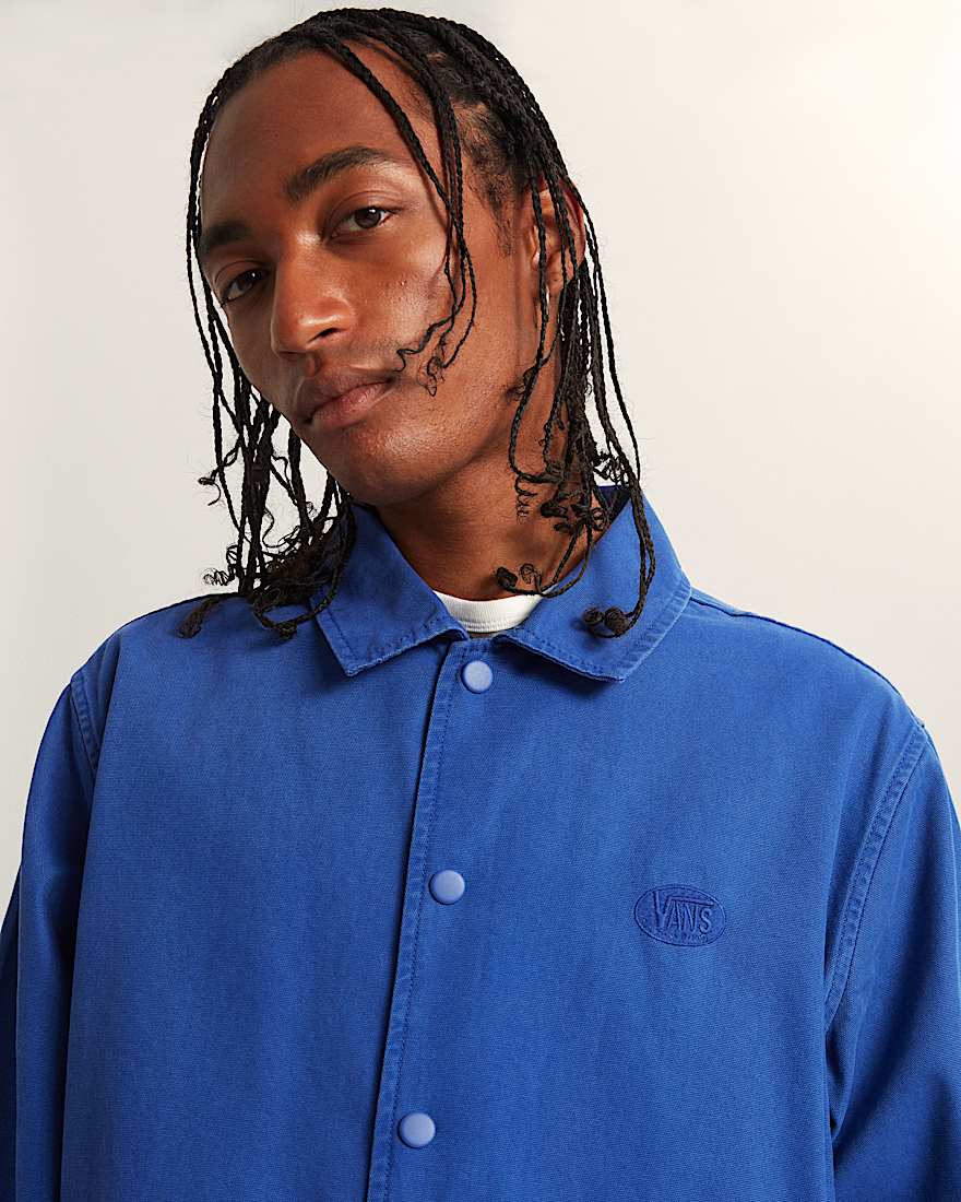 Torrey Pigment Canvas Coaches Jacket Royal Cobalt VANS Blau ALT6