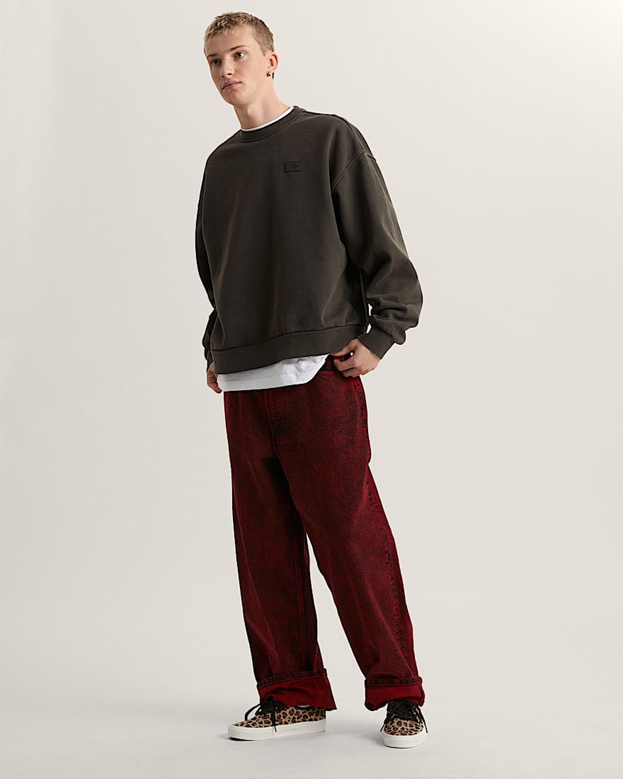 Premium Crewneck Faded Black VANS Schwarz ALT5