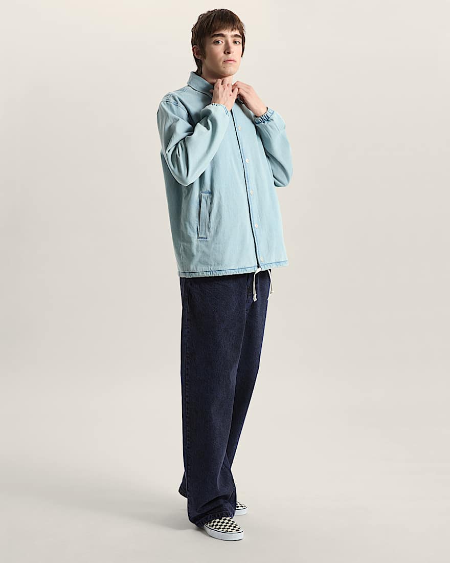 Torrey CoachJacke aus hochwertigem Denim VANS Blau ALT5