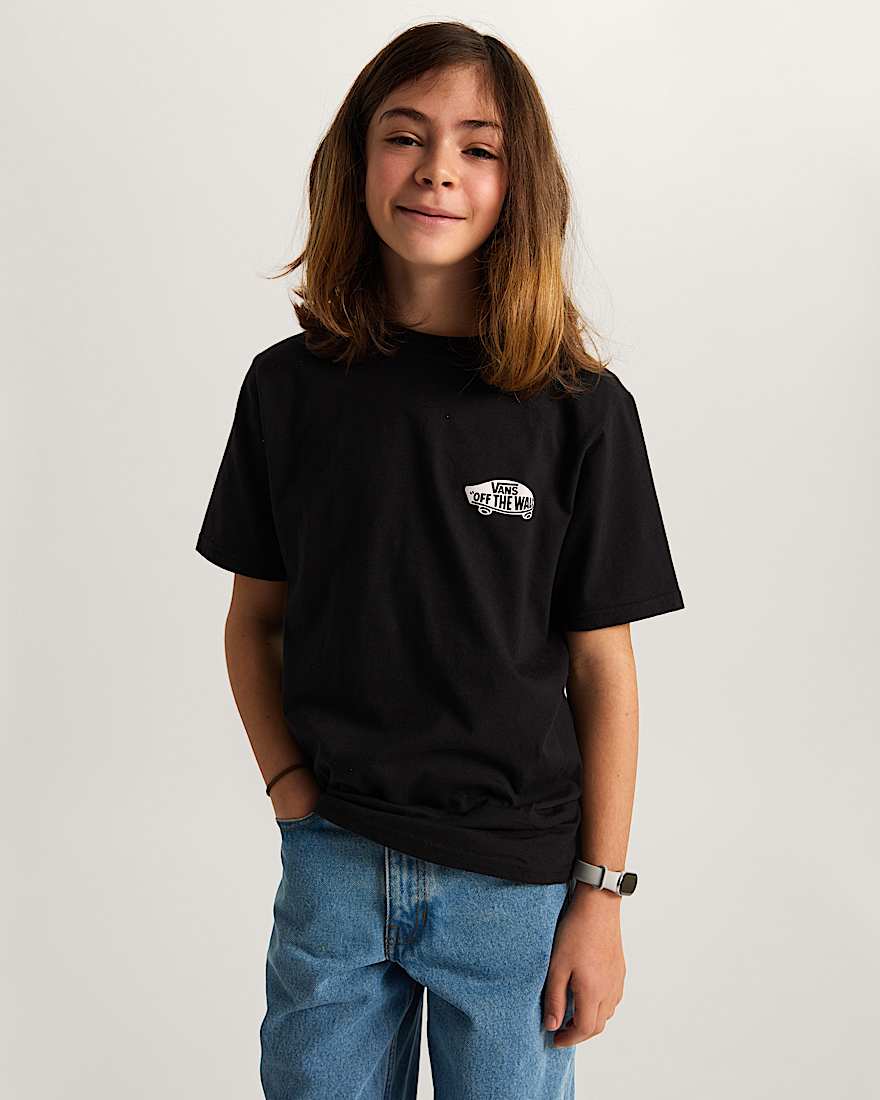 Kinder Double Standard TShirt 814 Jahre VANS Schwarz ALT2