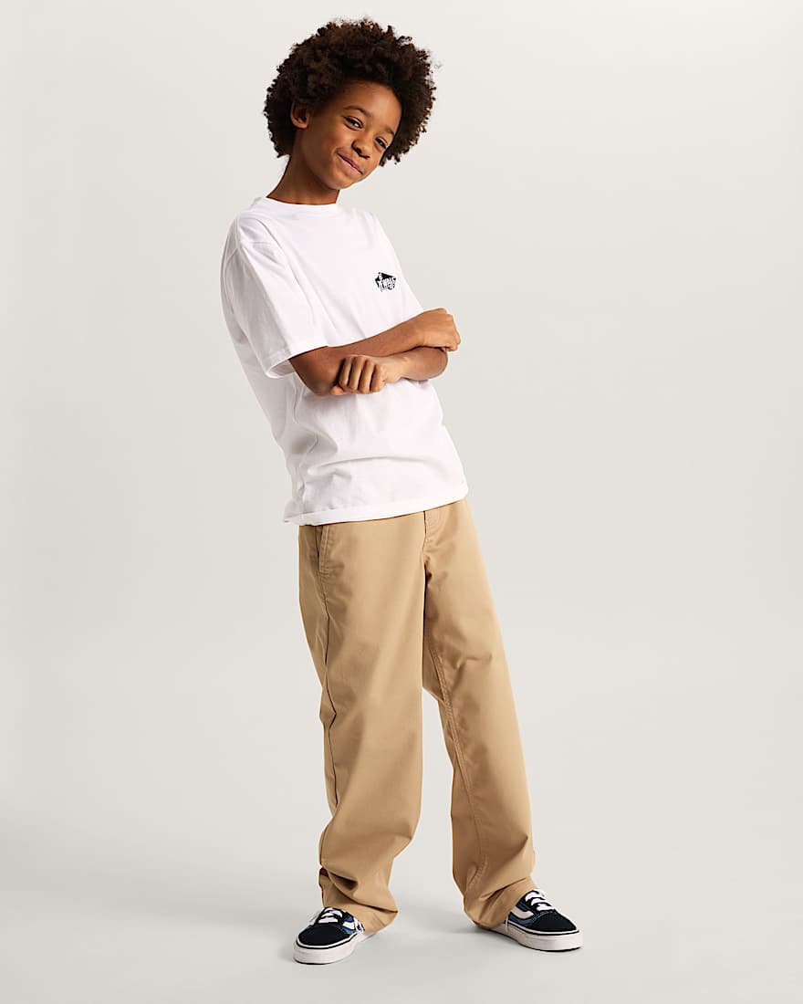 Kinder Double Standard TShirt 814 Jahre VANS Wei ALT4