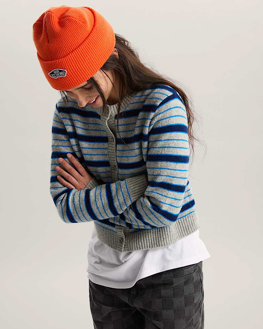 Premium Dolly Stripe CardiganSweatshirt VANS Grau ALT2