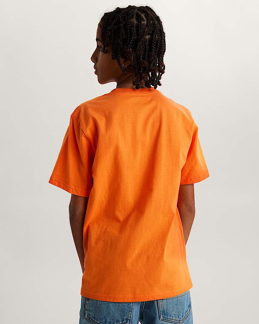 Kinder Retro Speed TShirt 814 Jahre VANS Orange ALT3
