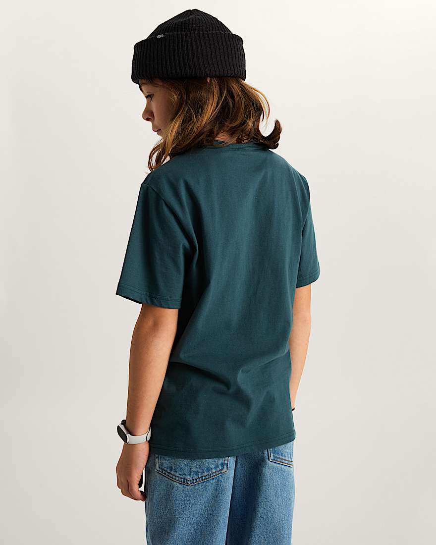 Kinder Night Spark TShirt 814 Jahre VANS Grn ALT3