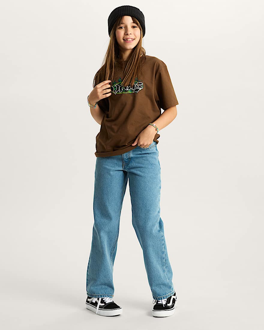 Kinder Night Spark TShirt 814 Jahre VANS Braun ALT7