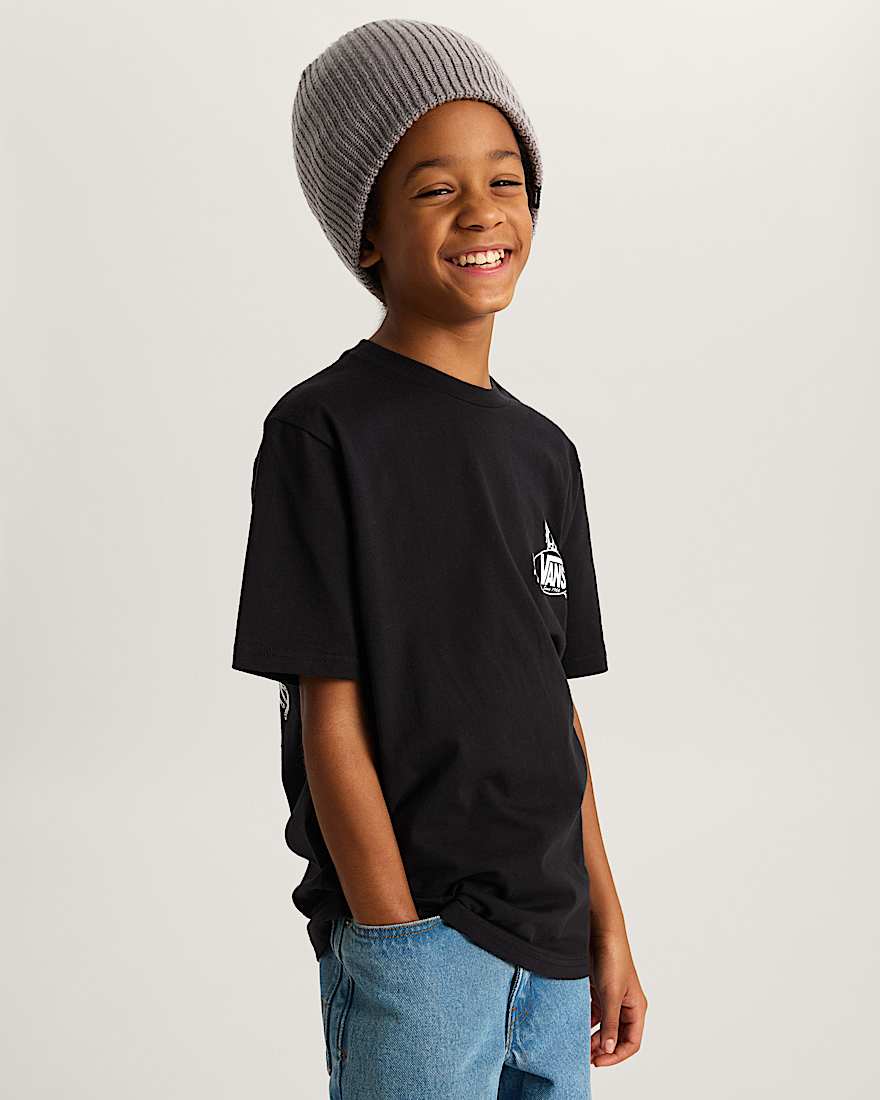 Kinder Framework TShirt 814 Jahre VANS Schwarz ALT2