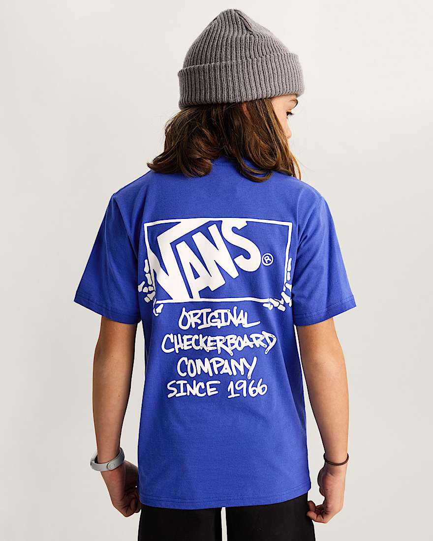Kinder Framework TShirt 814 Jahre VANS Blau ALT3