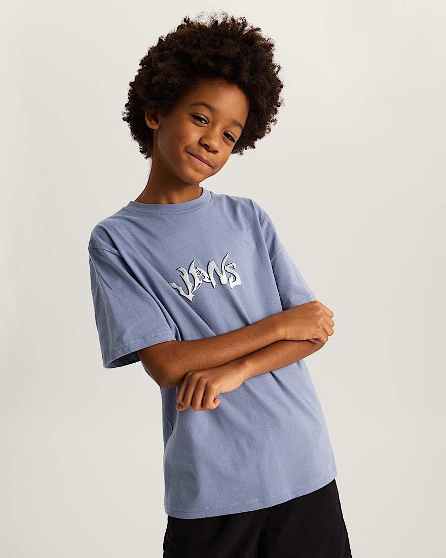 Kinder Wild Circle TShirt 814 Jahre VANS Grau ALT2