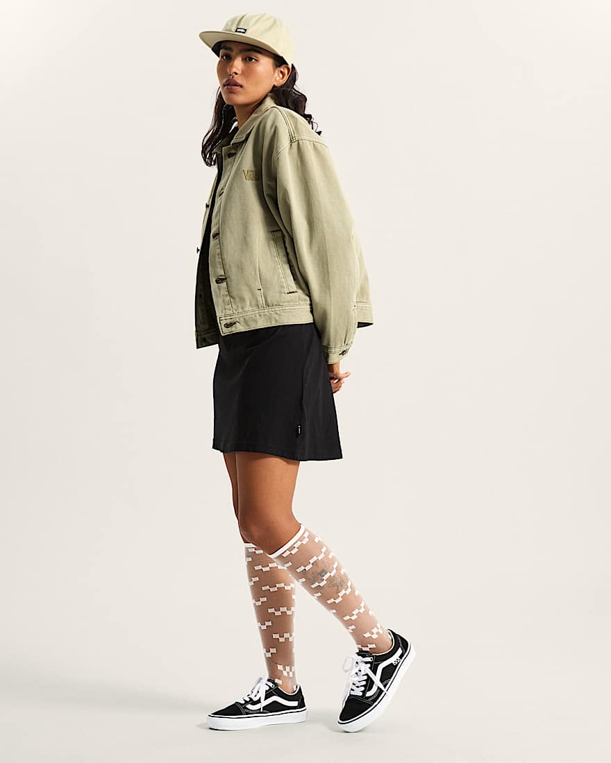 Damen Pomona Station Jacke VANS Beige ALT6