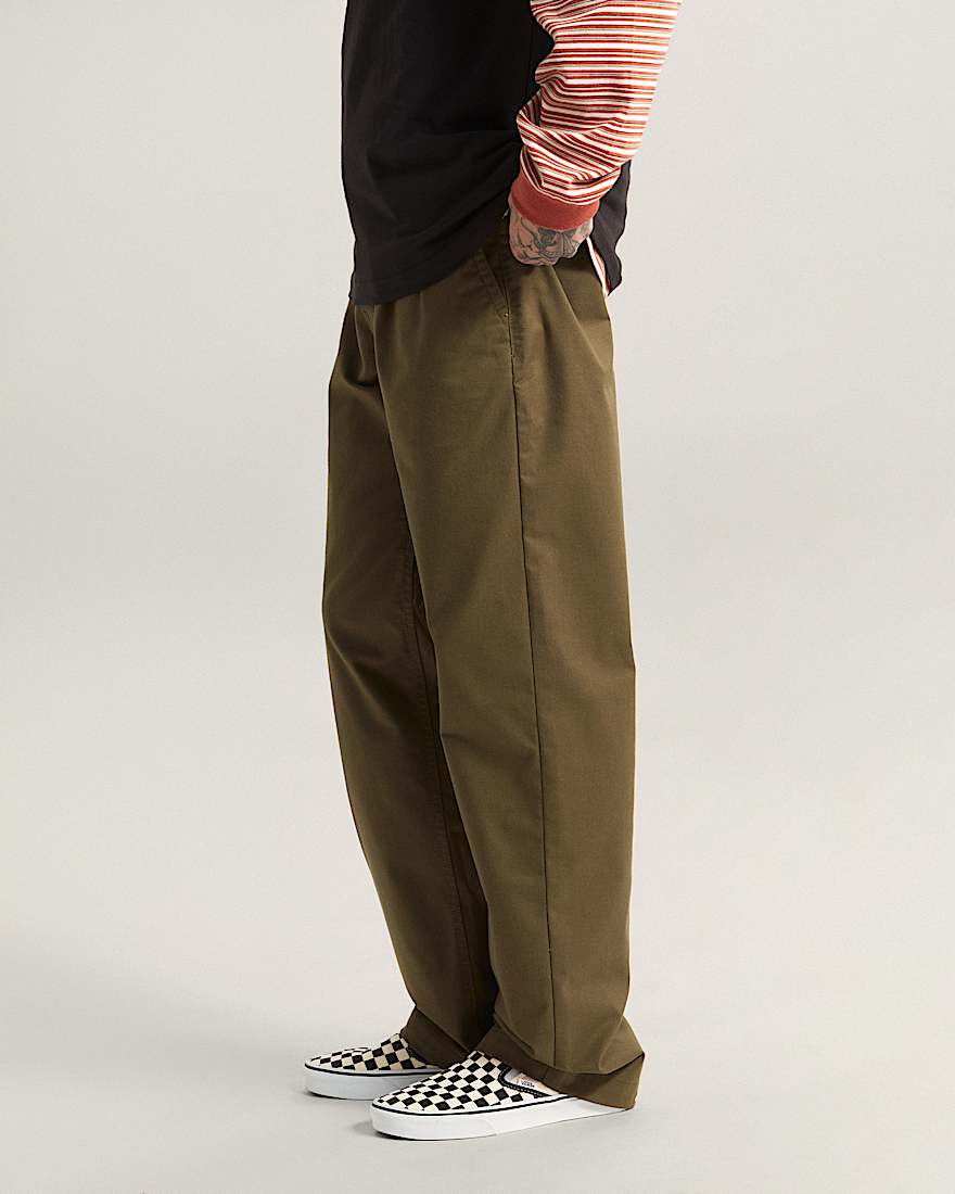 Authentic ChinoHose mit geradem Bein VANS Grn ALT4