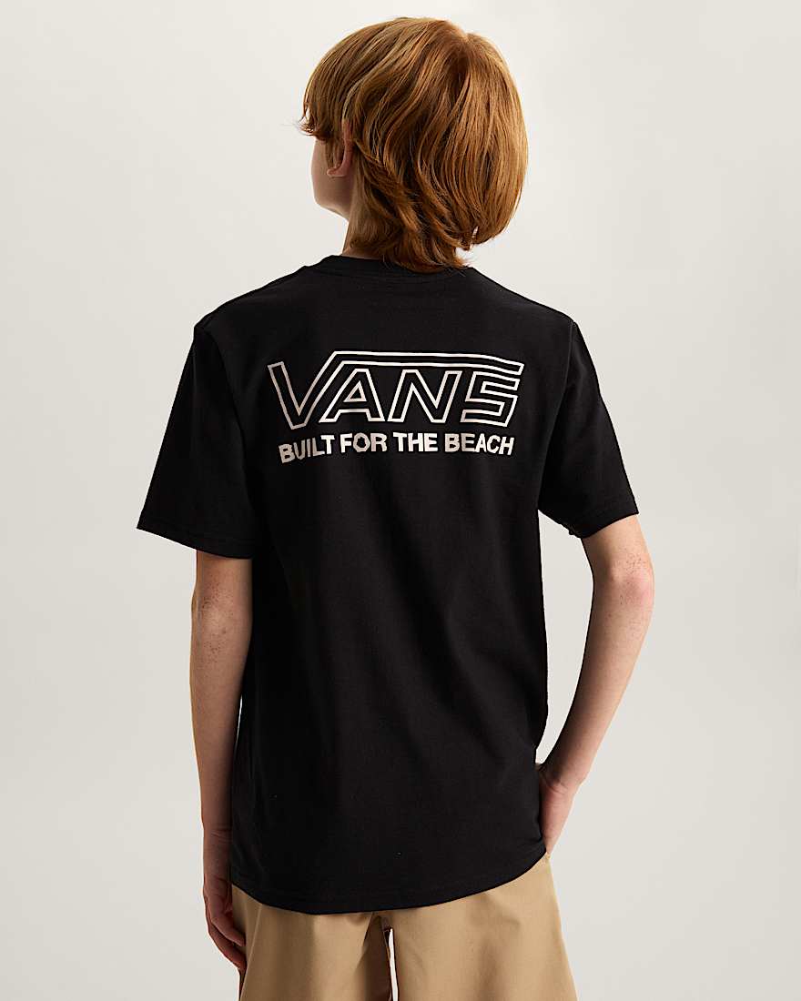 Kinder Crestline TShirt 814 Jahre VANS Schwarz ALT3