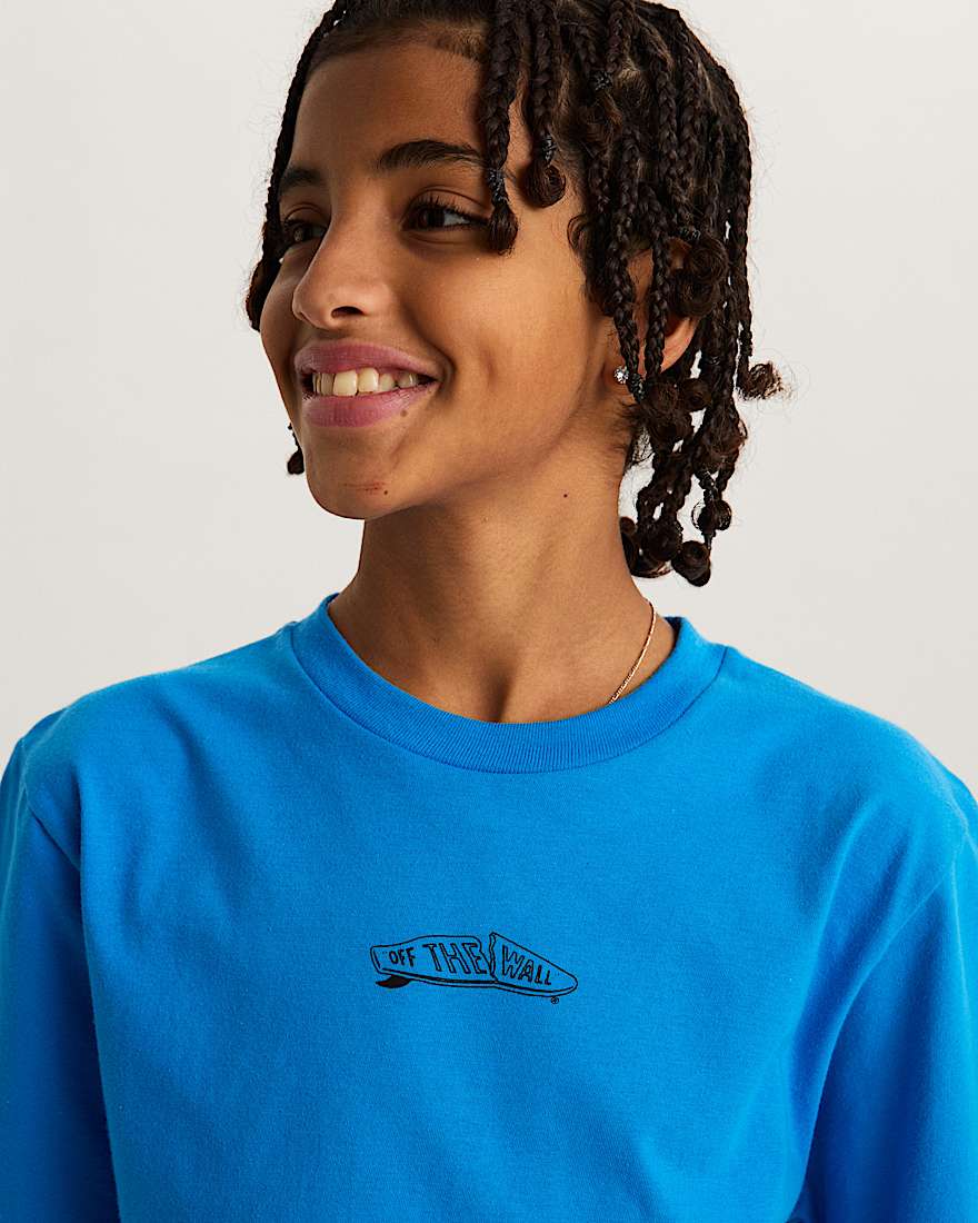 Kinder Crestline TShirt 814 Jahre VANS Blau ALT5
