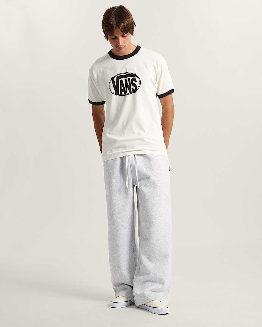 RingerTShirt mit Logo in der Brustmitte VANS Wei ALT4