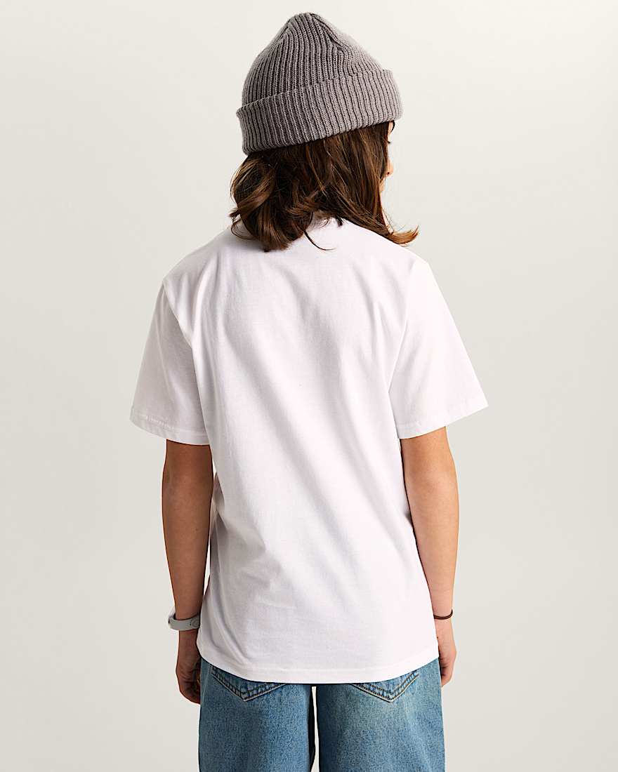 Kinder Twisted Joy TShirt 814 Jahre VANS Wei ALT3