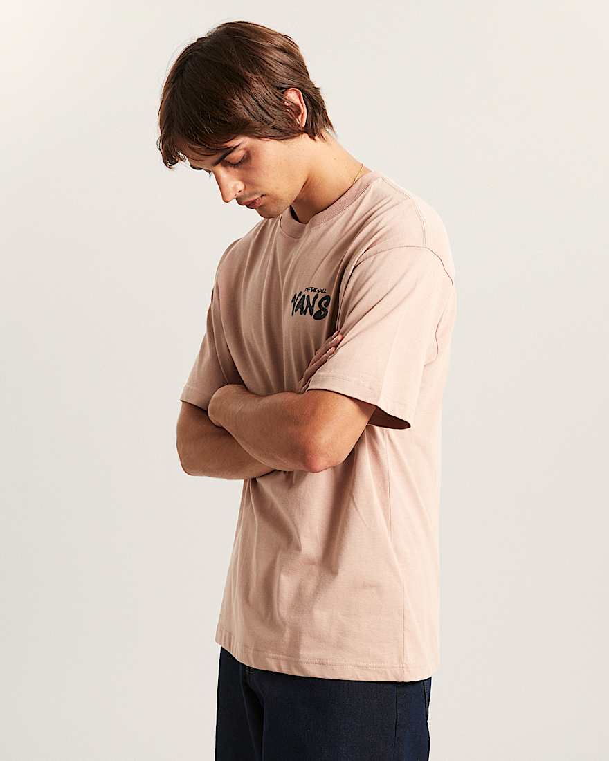 Lockeres Reaper Sam TShirt VANS Rosa ALT2