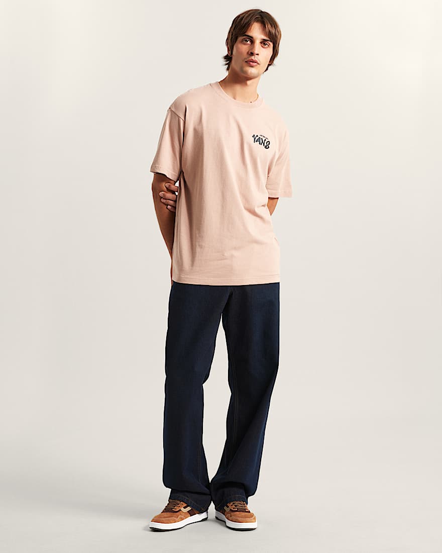 Lockeres Reaper Sam TShirt VANS Rosa ALT4