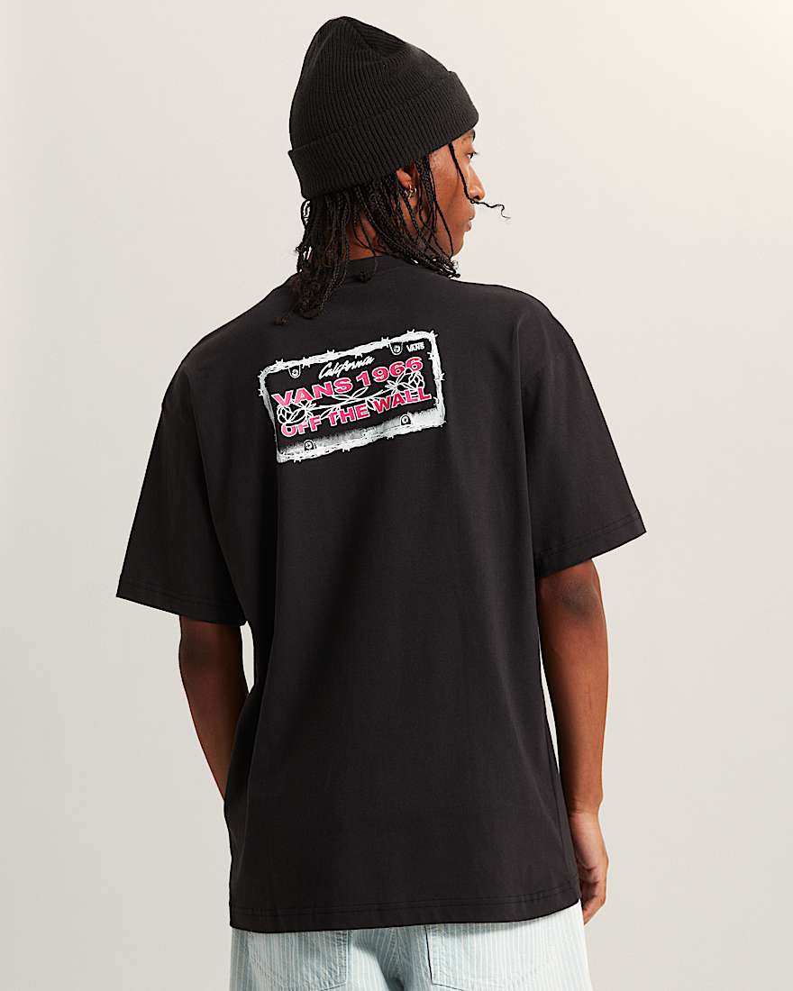 Barb Plate Loose TShirt VANS Schwarz ALT3
