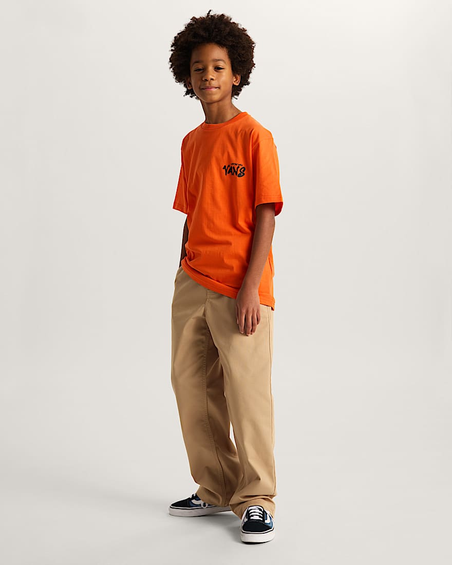 By Reaper Sam KurzarmTShirt 814 Jahre VANS Orange ALT4