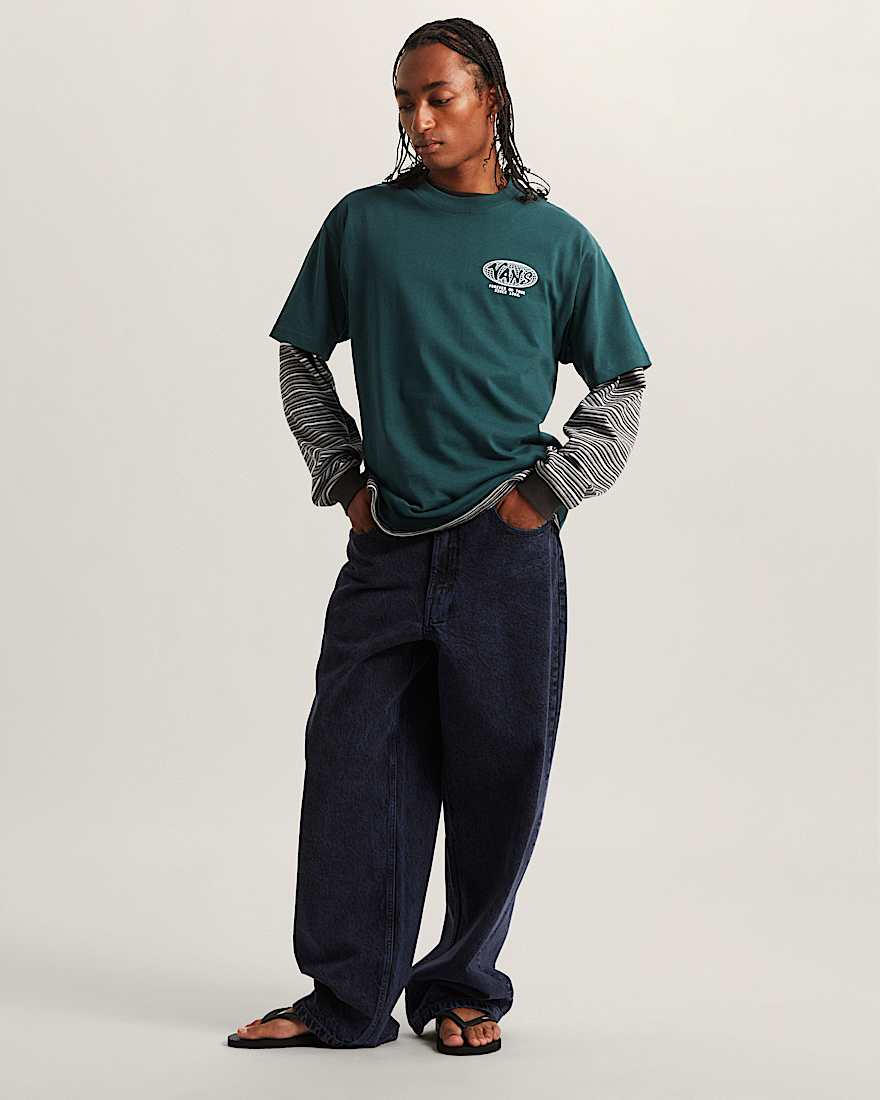 World Tour Loose TShirt VANS Grn ALT4