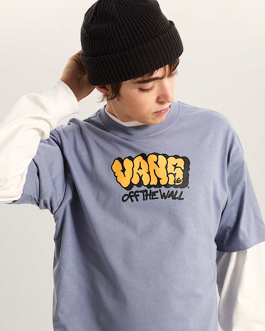 VANS GRAFF LOOSE SS TEE Glacial Slate VANS Grau ALT5