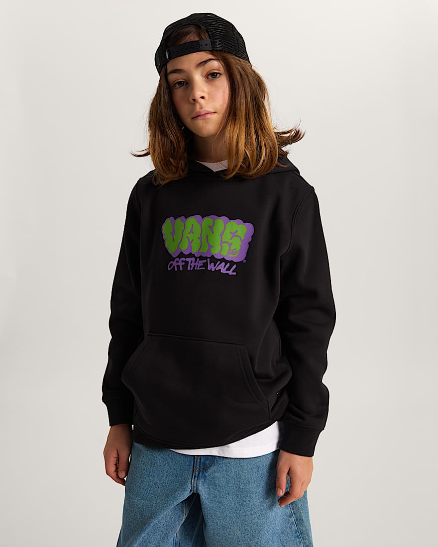 Kinder Vans Graff Hoodie 814 Jahre VANS Schwarz ALT2