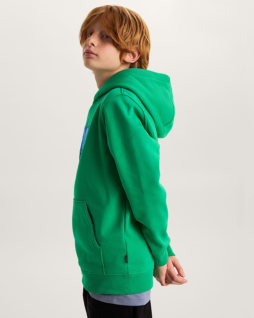 Kinder Vans Graff Hoodie 814 Jahre VANS Grn ALT4