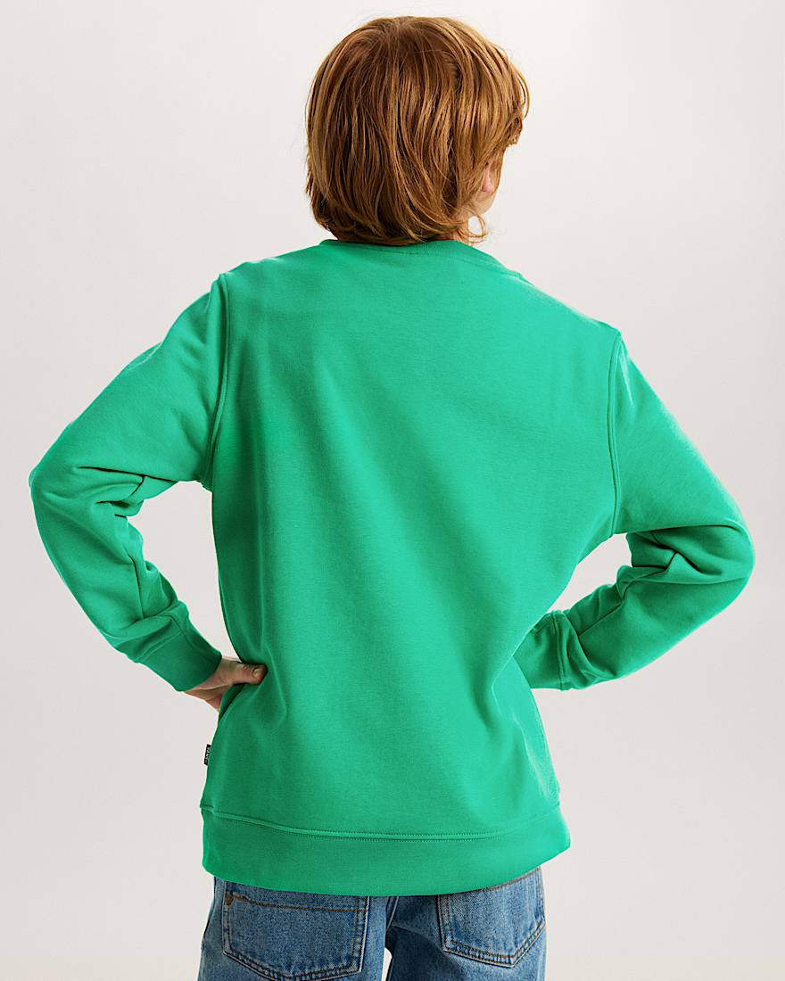 Kinder Blocked RundhalsSweatshirt 814 Jahre VANS Grn ALT3