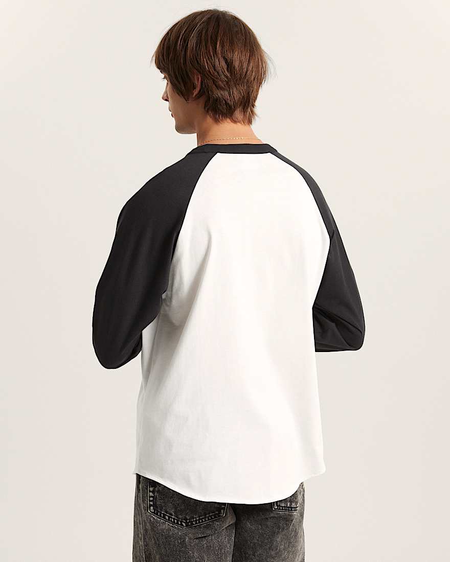 Core Raglan LangarmTShirt VANS Schwarz ALT3