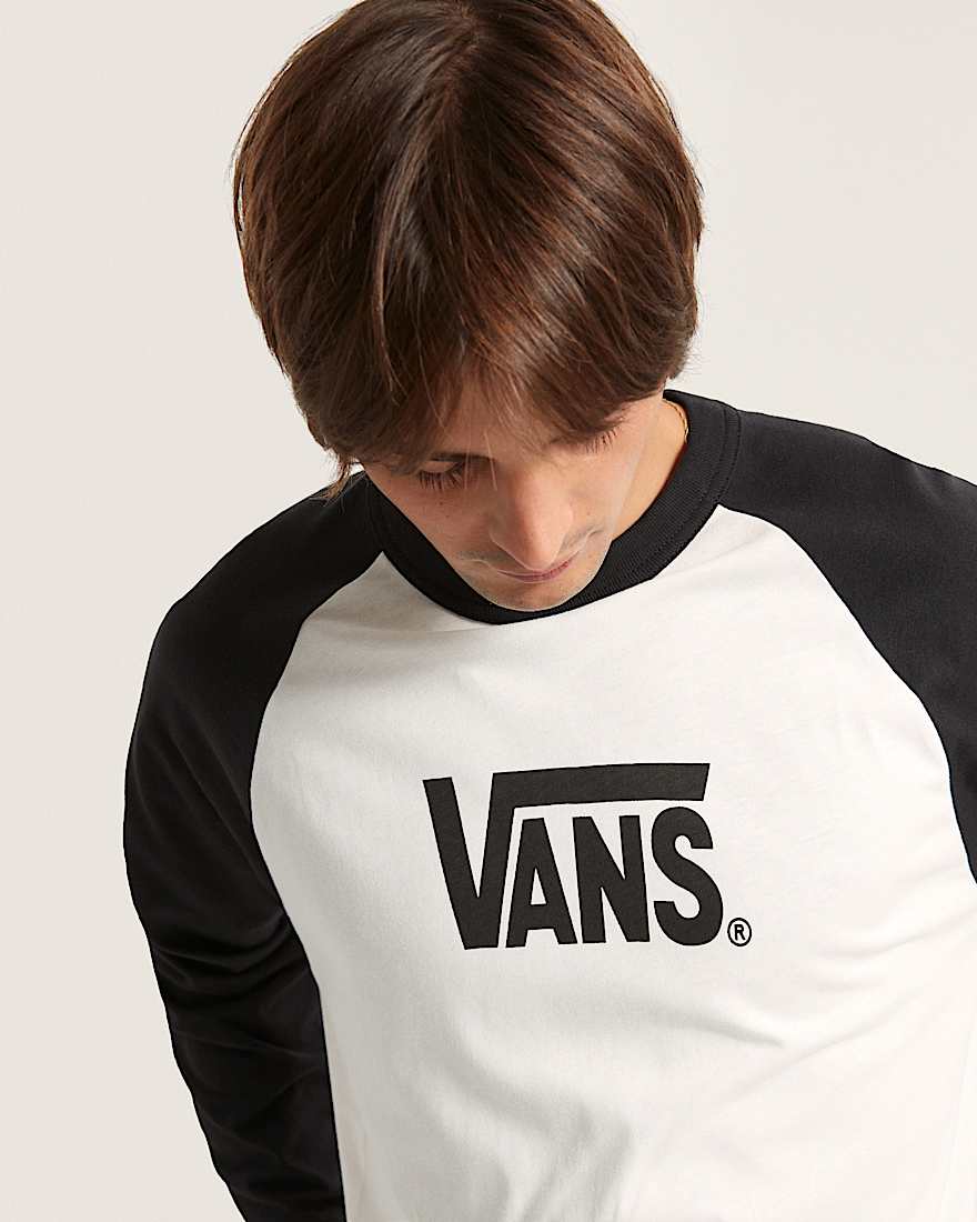 Core Raglan LangarmTShirt VANS Schwarz ALT5