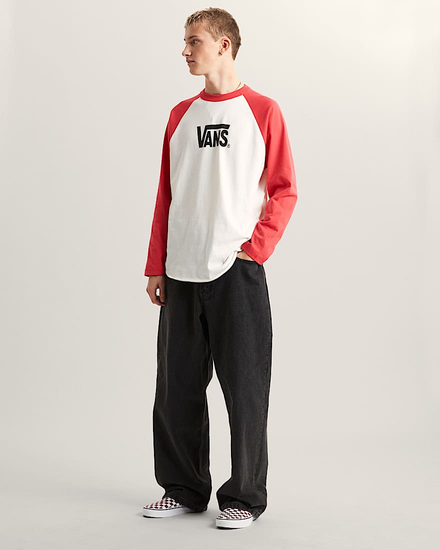 Core Raglan LangarmTShirt VANS Rosa ALT4