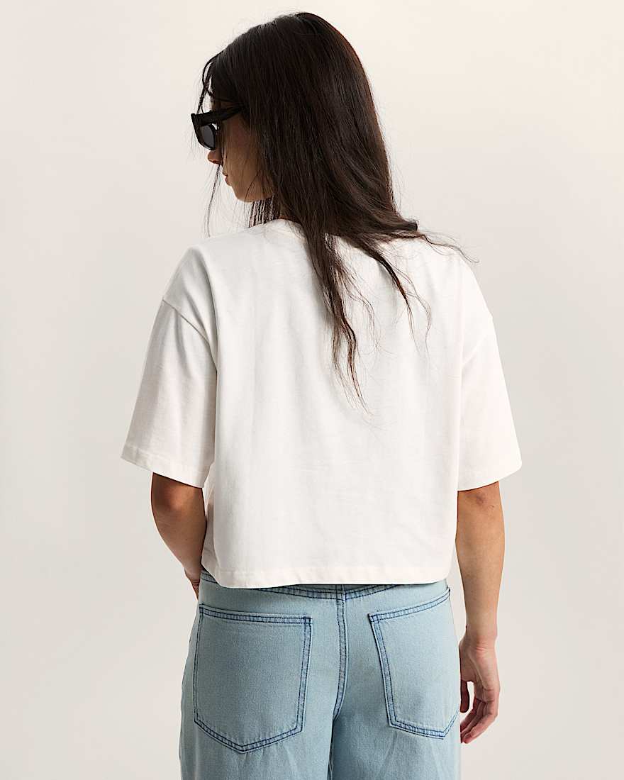 ELLIPSE RELAX CROP SS EGRET VANS Wei ALT3