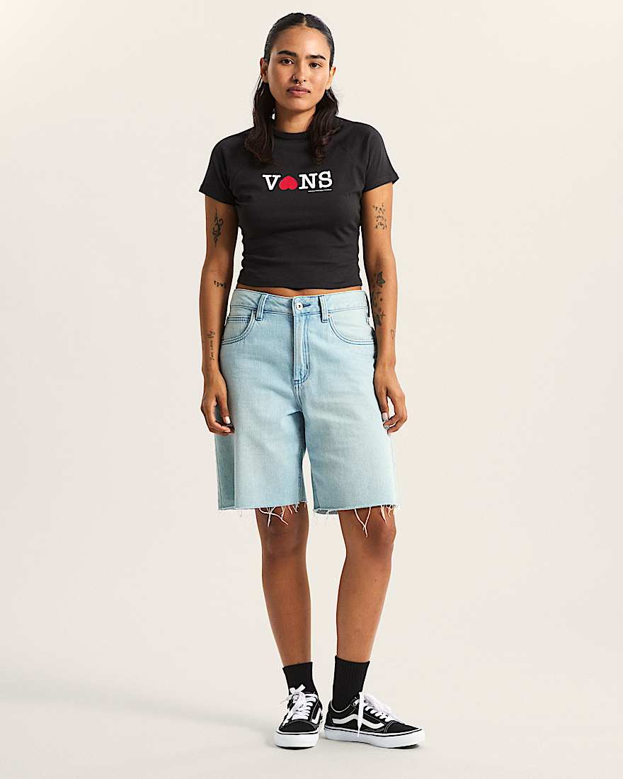 Souvenir BabyTShirt VANS Schwarz ALT5