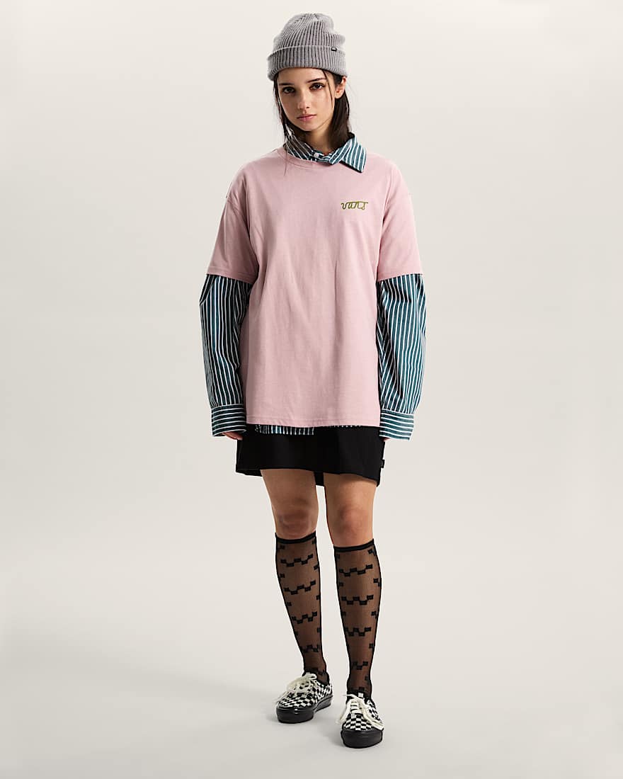 Crystal Dream TShirt VANS Rosa ALT4