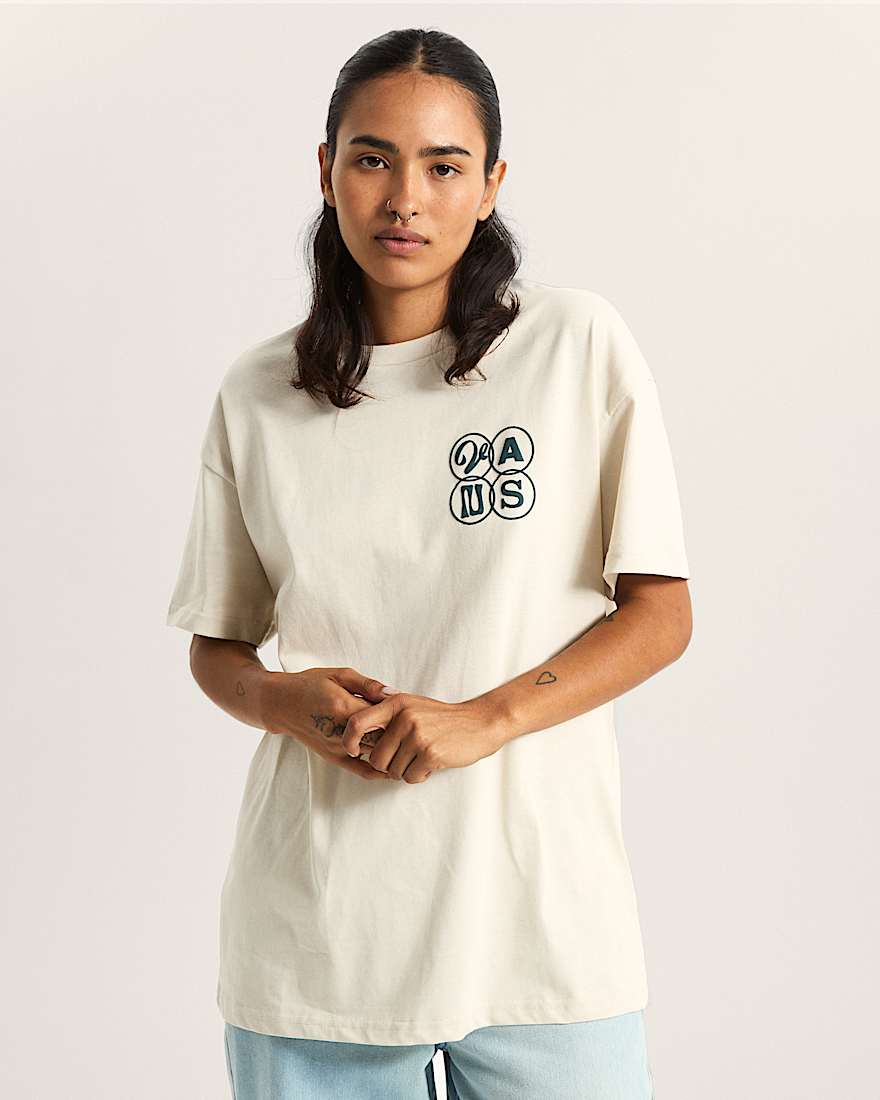 Ellipse TShirt VANS Beige ALT2