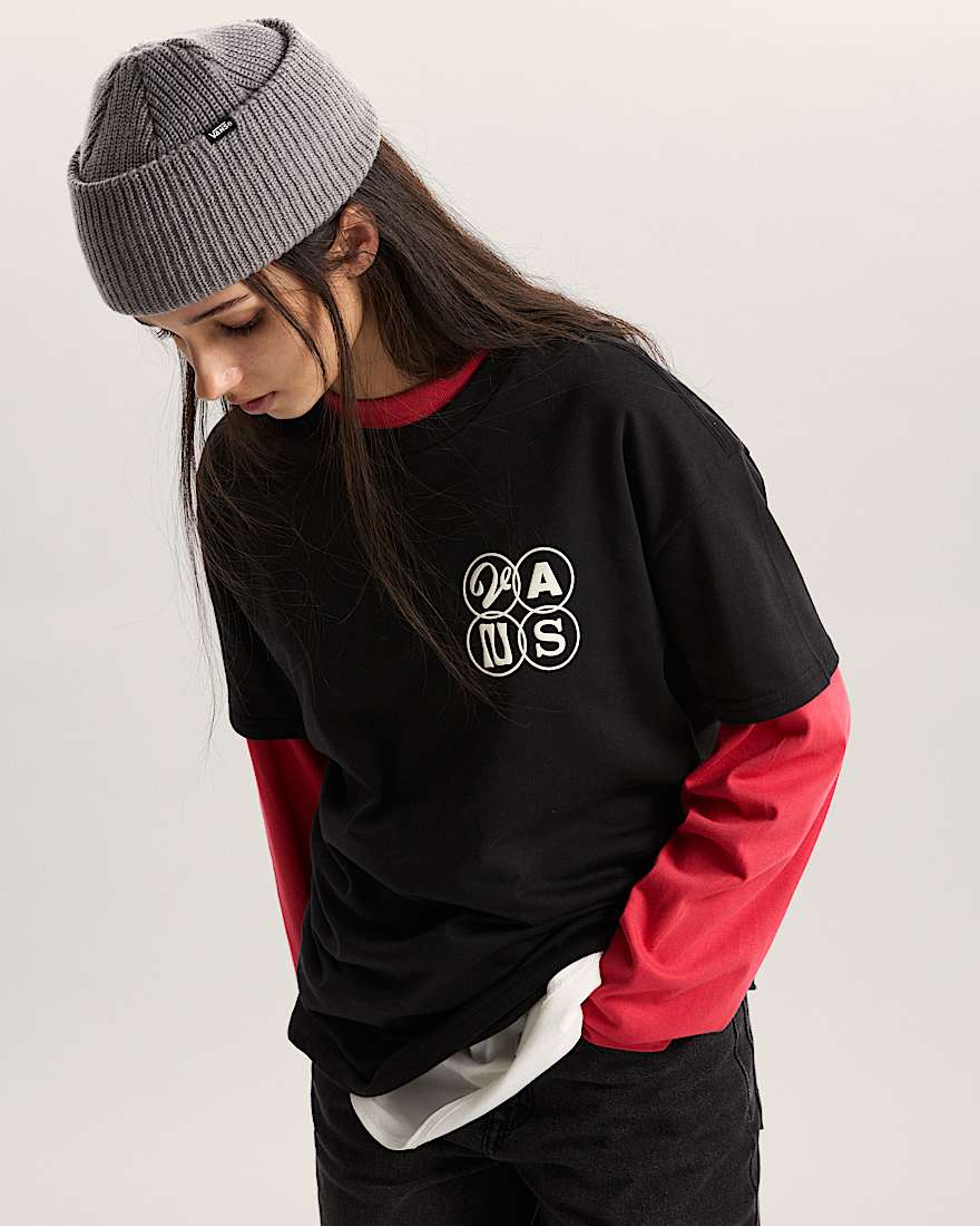 Ellipse TShirt VANS Schwarz ALT2