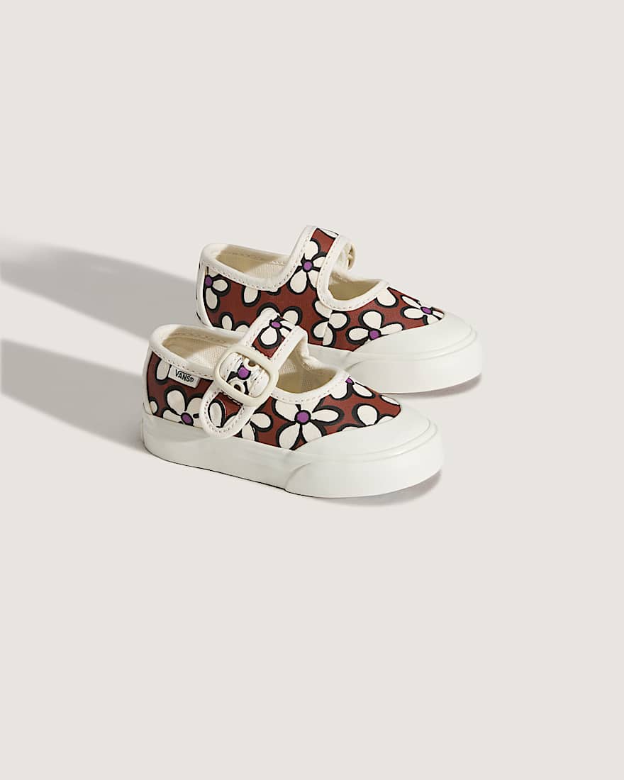 Kleinkinder Mary Jane Schuhe 14 Jahre VANS Orange ALT1