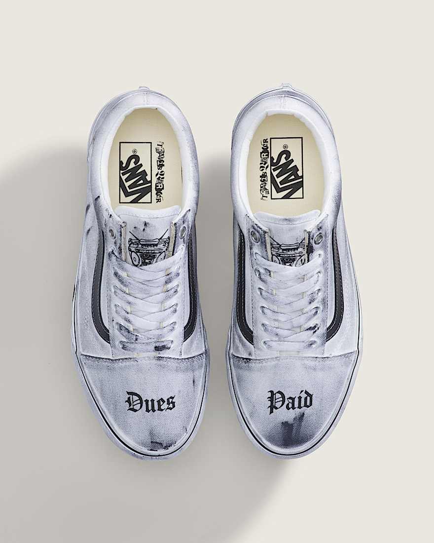 Vans X Travis Barker Old Skool Schuhe VANS Wei ALT5