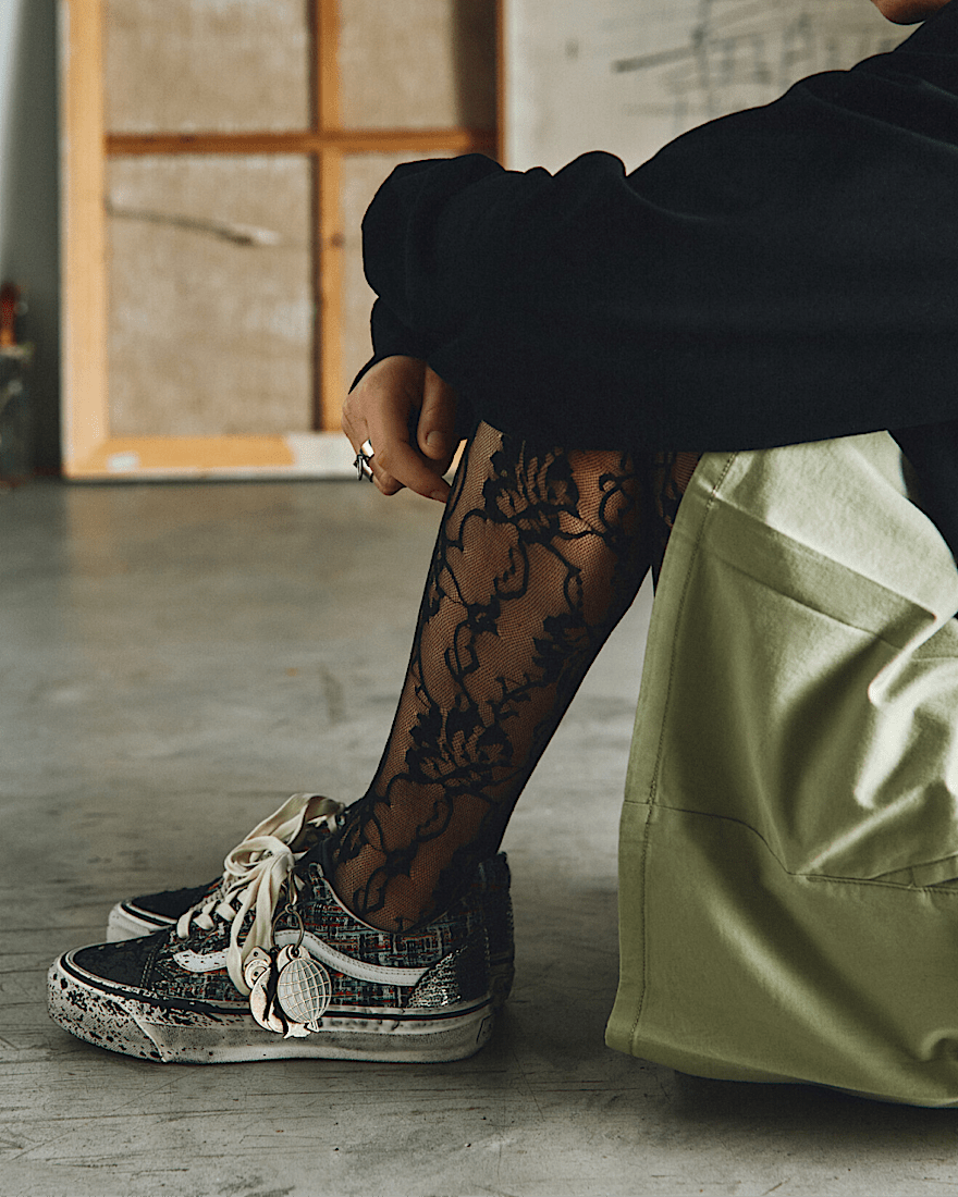 Premium Old Skool Schuhe VANS Schwarz ALT1