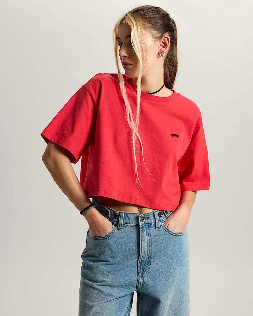 Kurzes W Salton Relax TShirt VANS Rosa ALT2