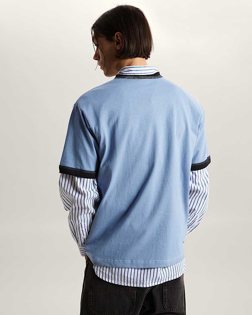 Pixel Globe TShirt VANS Grau ALT3