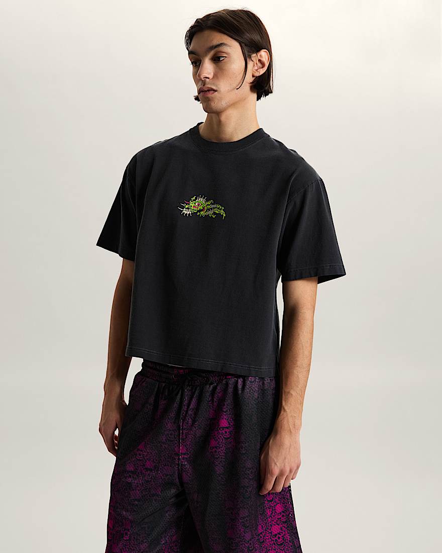 Kurzes Wreckpack Claw Peace TShirt VANS Schwarz ALT2