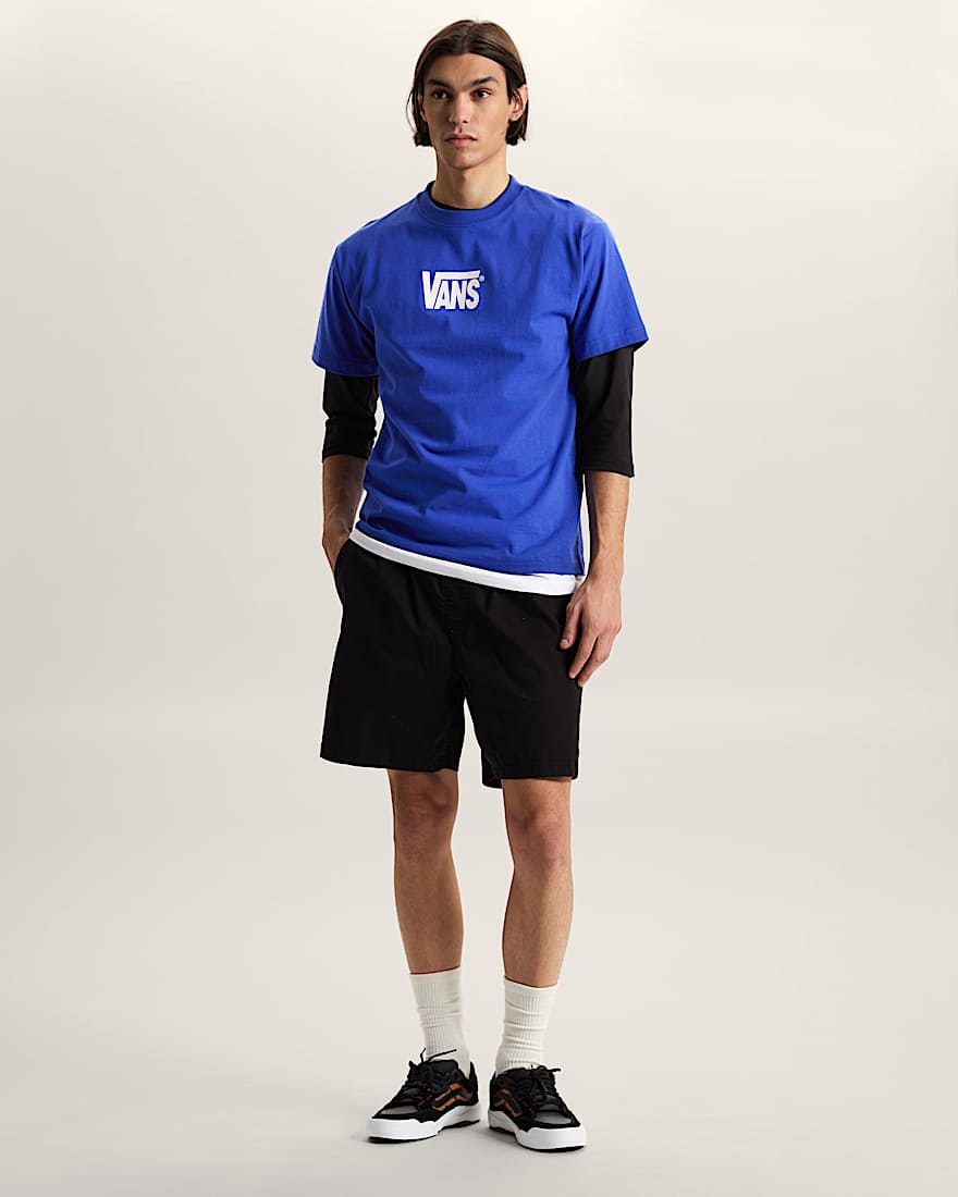 StretchTShirt mit Logo VANS Blau ALT4