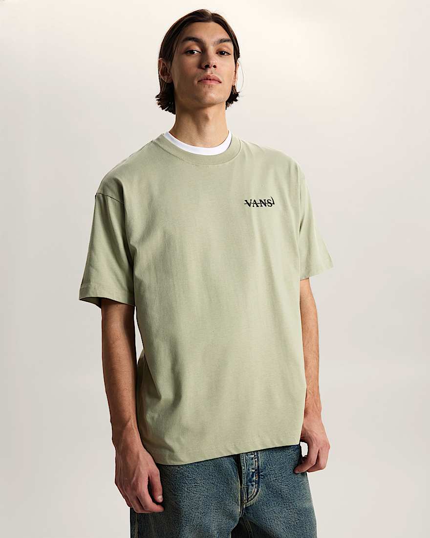 All amp Nought Loose TShirt VANS Beige ALT2