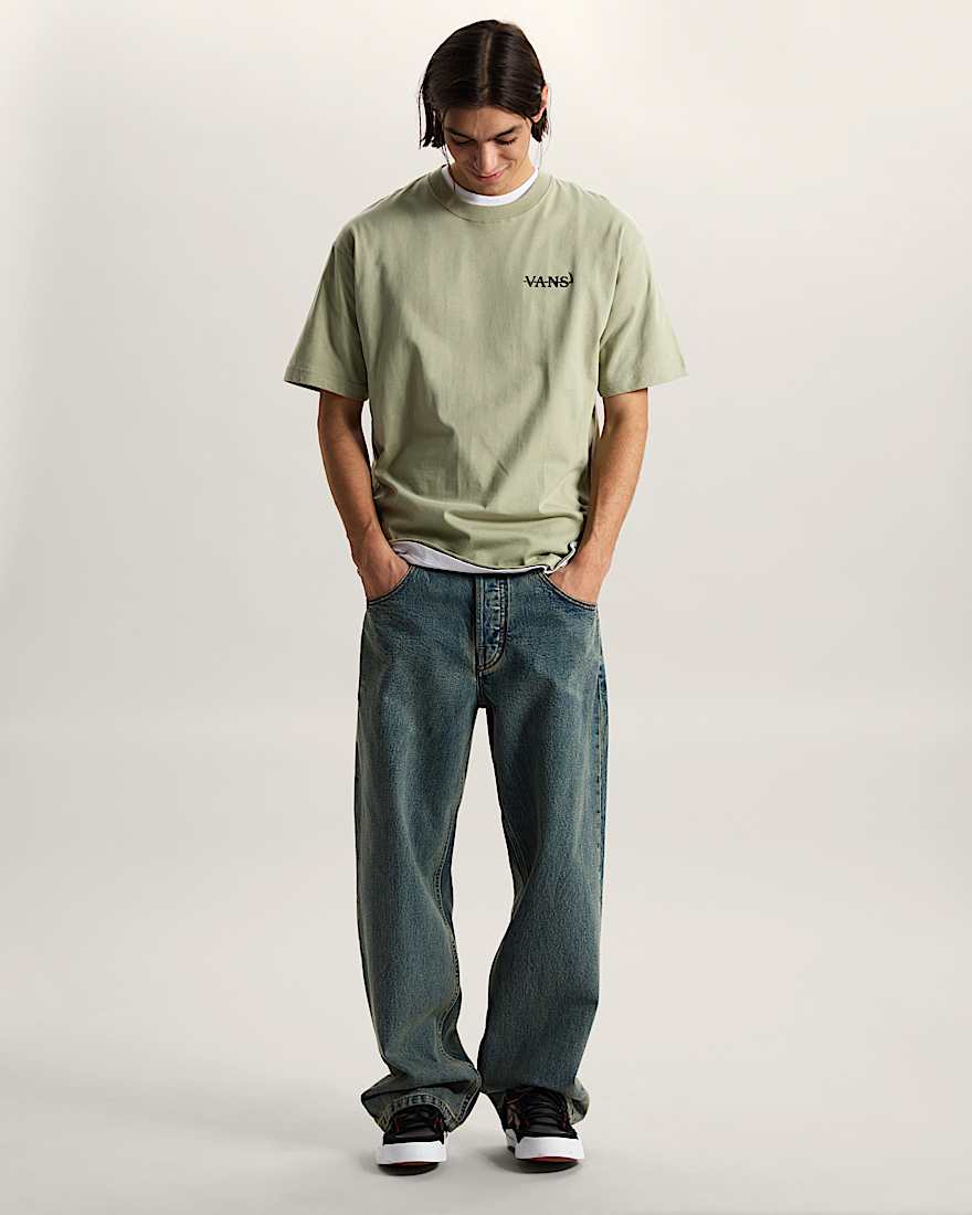 All amp Nought Loose TShirt VANS Beige ALT4